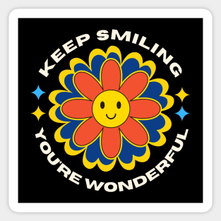 Smile flower Sticker